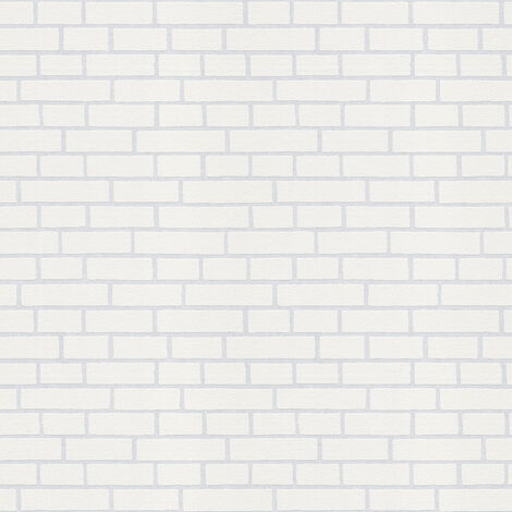 Papier peint brique Papier peint pierre Papier peint imitation brique Tapisserie imitation brique Tapisserie imitation pierre blanc 245410