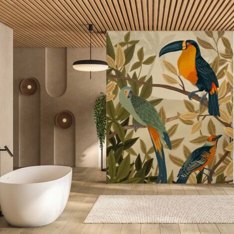 Papier peint chants tropicaux papier peint