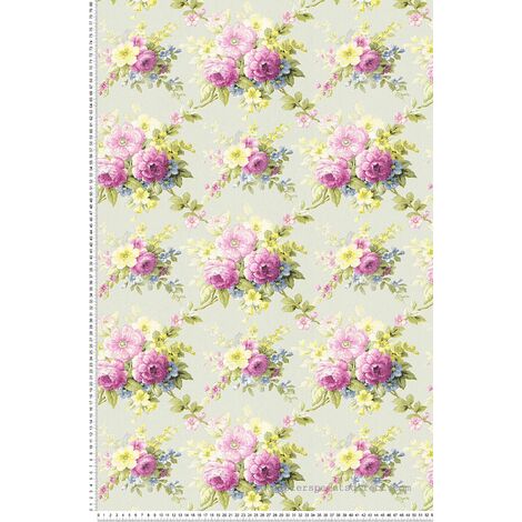 Papier peint fleurs vintage - 53 cm x 10,05 m de A.S. Création