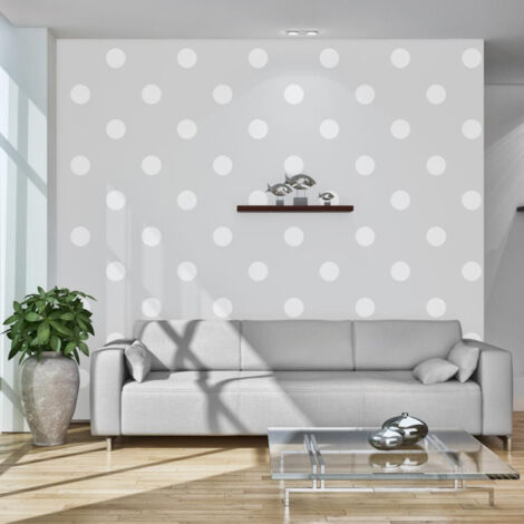Papier Peint "Cheerful Polka Dots" 175 x 250 cm