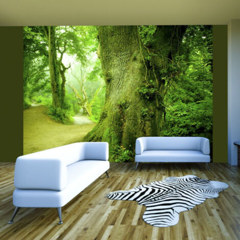 Papier Peint "Chemin Forestier" 231 x 300 cm