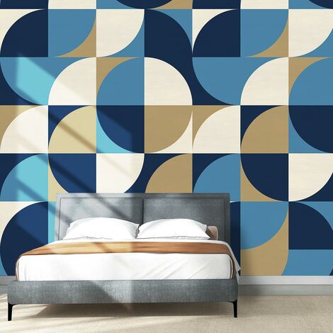 Papier peint, circulaire chambre papier peint