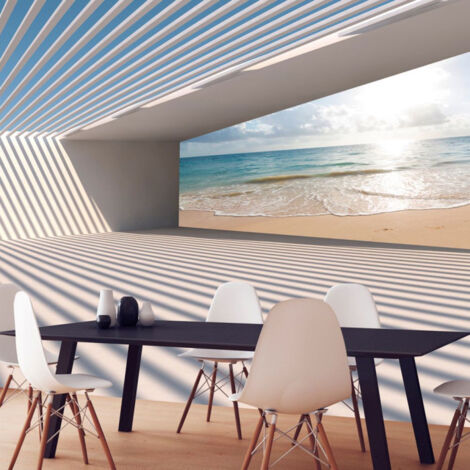 Papier Peint "City Beach" 210 x 300 cm