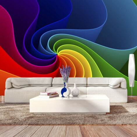 Papier Peint "Colorful Pinwheel" 280 x 400 cm