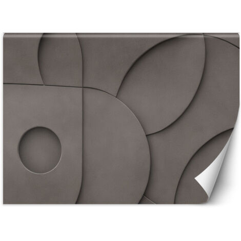 Papier peint Composition géométrique 3D 100x70