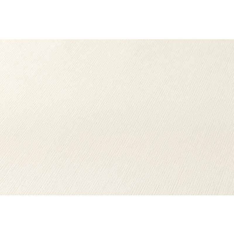 Papier peint intissé uni blanc écru Tapisserie uni parfaite pour salon Papiers peints pour couloir & salle à manger