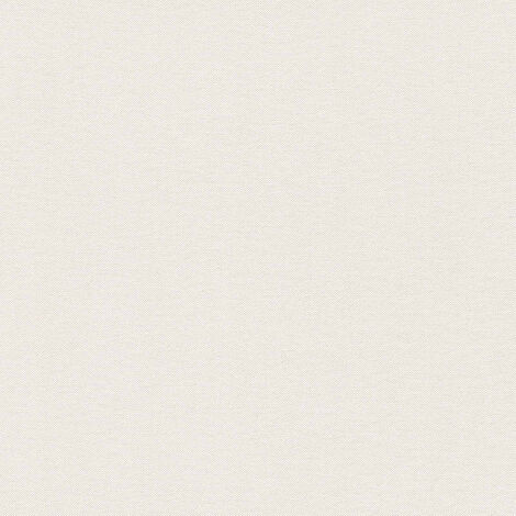 Papier peint crème blanc simple Papier peint uni clair avec structure vinyle pour salle de bain et hall