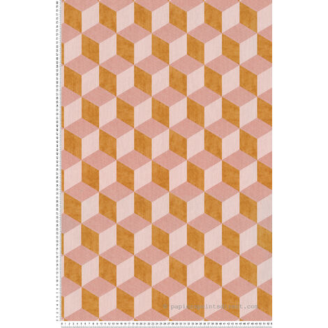 Papier peint Cube - LTC-CUB361 - Les roses|Les orange