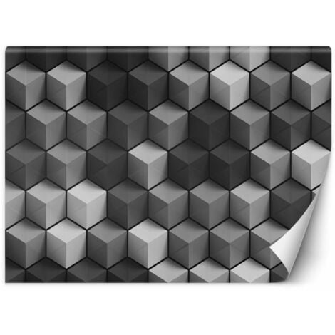 Papier peint cubes 3d abstraits