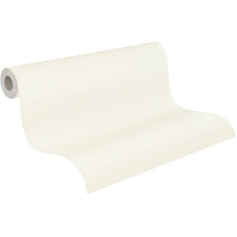 Papier peint cuisine uni beige effet textile Tapisserie unie beige pour chambre adulte Papier peint intissé couloir & bureau