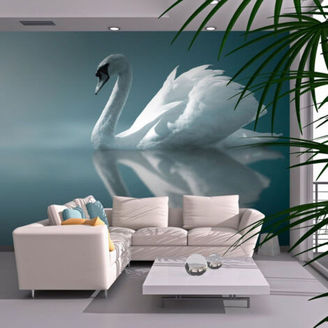 Papier Peint "Cygne Blanc" 193 x 250 cm
