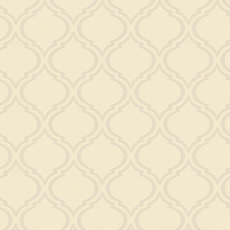 

Papier peint de luxe exclusif 366651 papier peint textile lisse avec un dessin abstrait mat beige jaune gris 7,035 m2 - Profhome