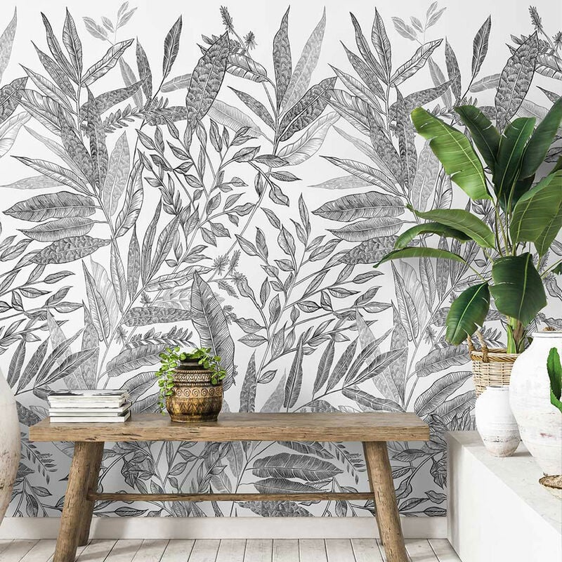 Papier peint decor jungle 159x280cm