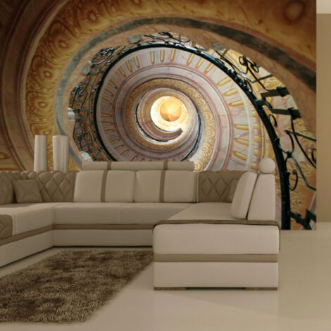 Papier Peint "Decorative Spiral Stairs" 154 x 200 cm