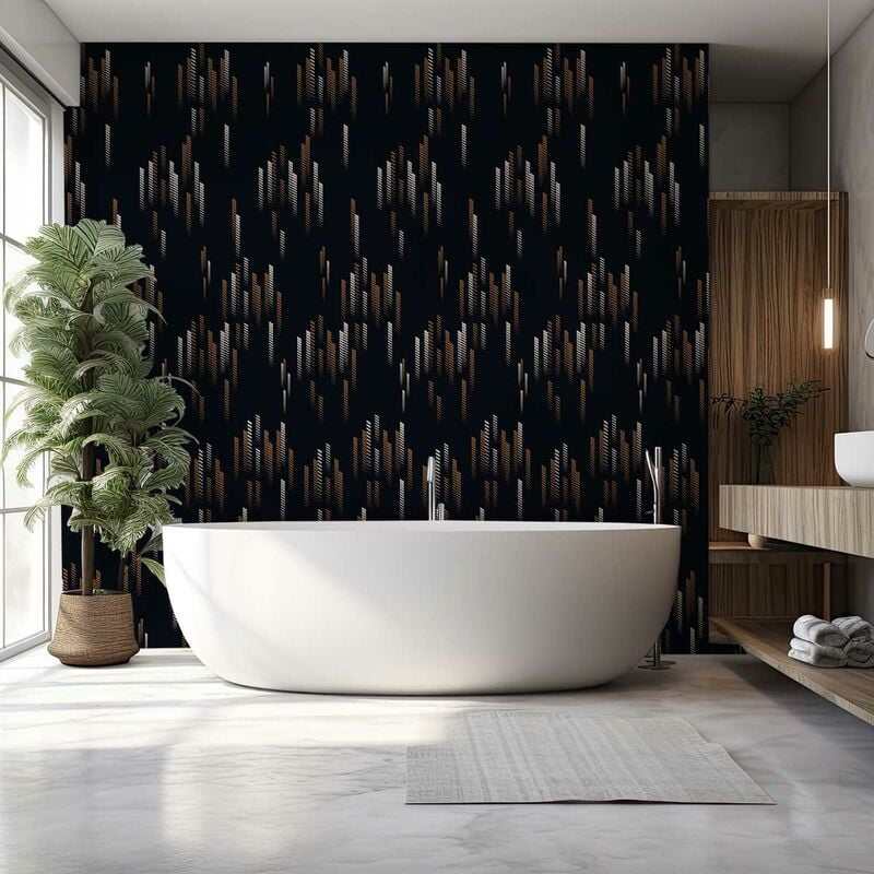 Papier peint, design block