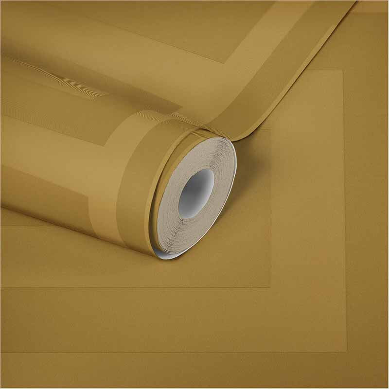 A.s.creations - Papier peint doré géométrique moderne pour salon Tapisserie designer italien dorée pour chambre adulte Papier peint intissé couloir