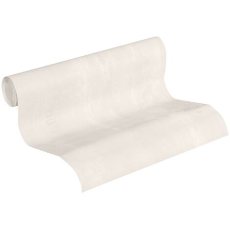 Papier peint effet béton 374124, industriel intissé vinyle gris clair/crème, idéal pour couloir et entrée