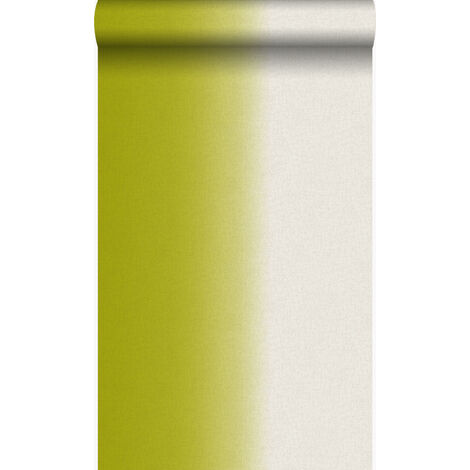 papier peint effet dip-dye jaune ocre - Origin Wallcoverings