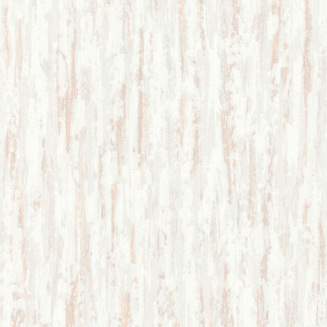 Papier peint effet vieilli blanc beige Papier peint uni original idéal pour couloir et salle à manger