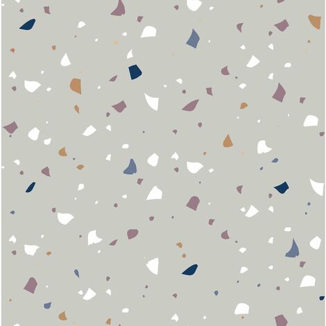 Papier peint enfant terrazzo