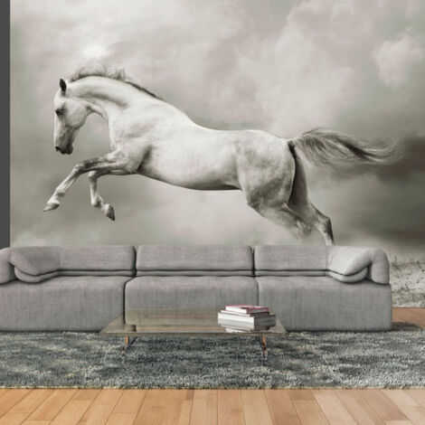Papier Peint "Étalon Sauvage" 154 x 200 cm