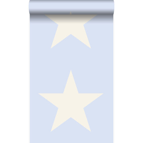 papier peint étoiles bleu clair - Origin Wallcoverings