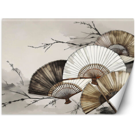 Papier peint Éventails japonais 350x245