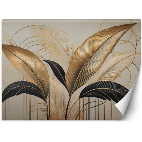 Papier peint Feuilles Boho Botanique 300x210