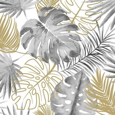 Papier Peint Feuilles de Monstera Mural Salon Multicolore DUTCH WALLCOVERINGS