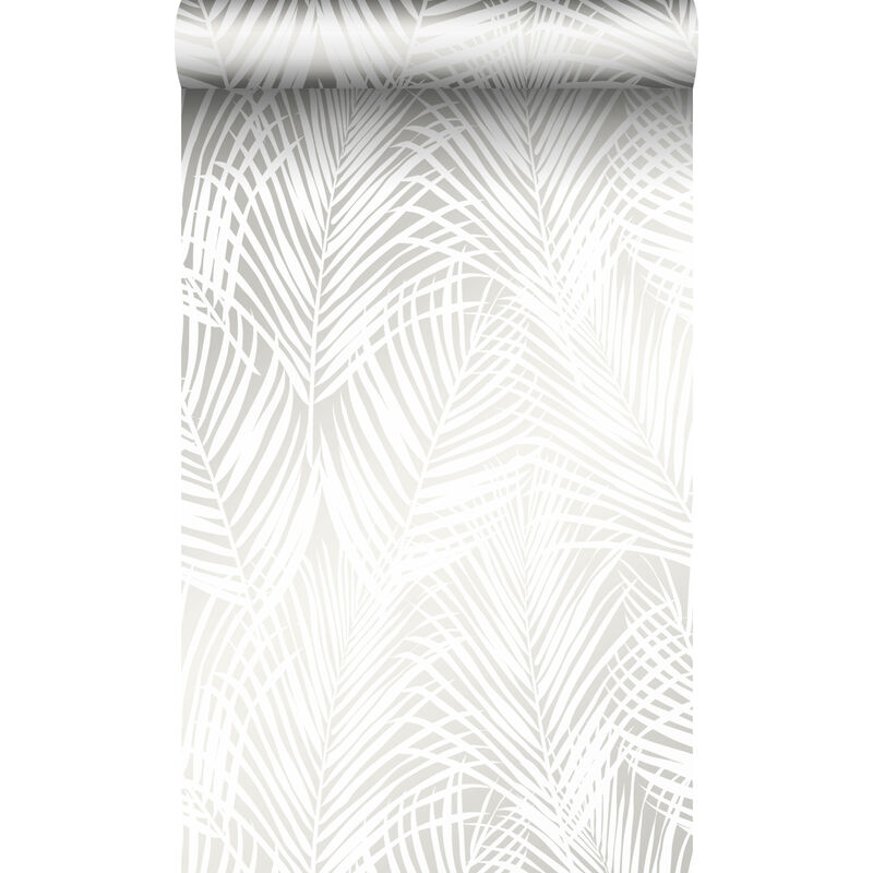 Origin - papier peint feuilles de palmier blanc Wallcoverings