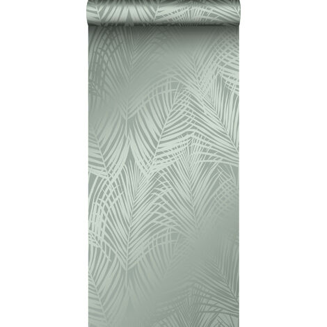 Papier peint feuilles de palmier - 0.53 x 10.05 m de Origin - vert émeraude