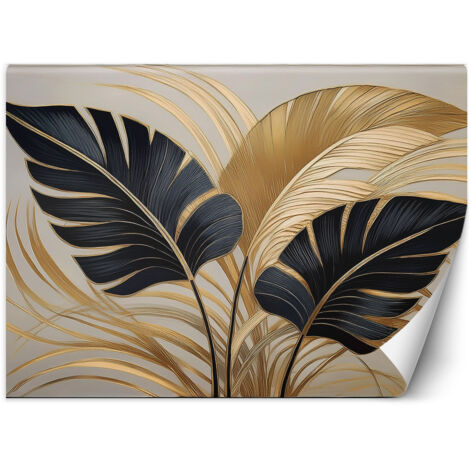 Papier peint Feuilles Plantes Boho 450x315