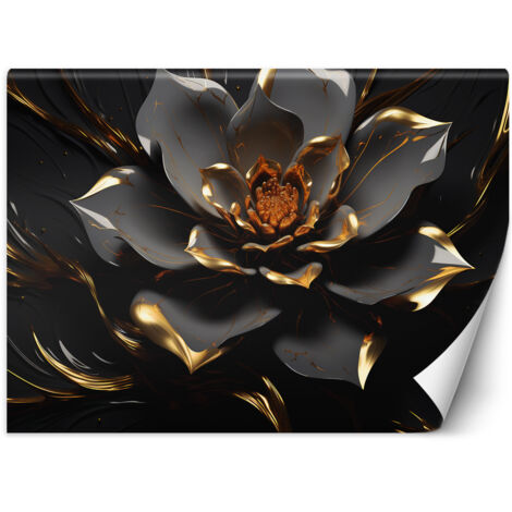 Papier peint Fleur de lotus abstraite 200x140