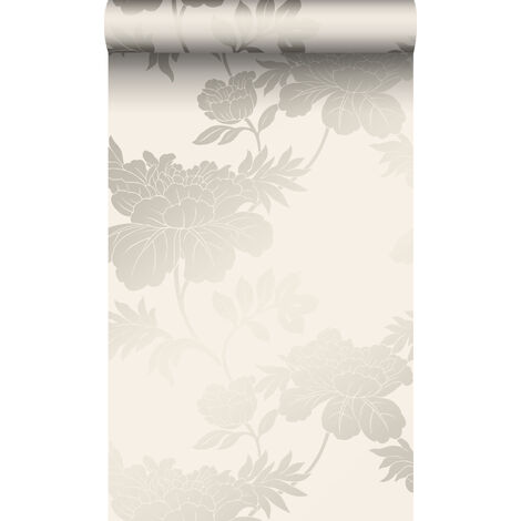 papier peint fleurs beige  - Origin Wallcoverings