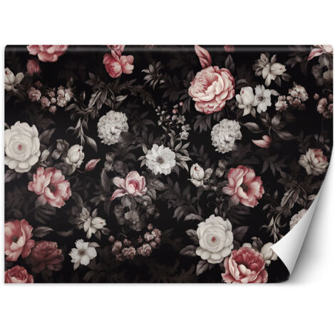 Papier peint Fleurs Pivoines Roses 400x280