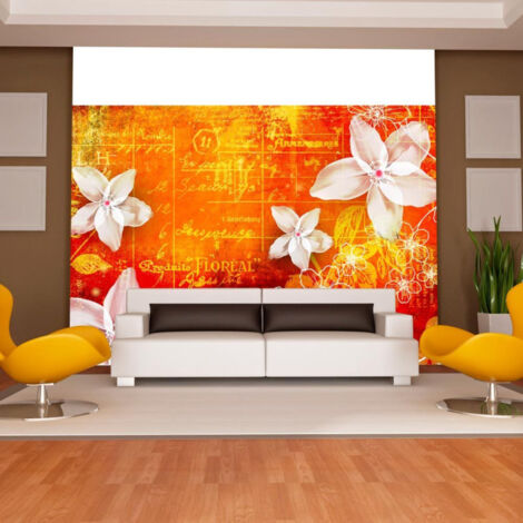 Papier Peint "Floral Notes II" 210 x 300 cm