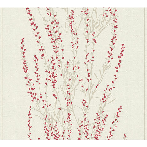 Profhome 372671-GU Papier peint floral légèrement texturé mat 5,33 m2