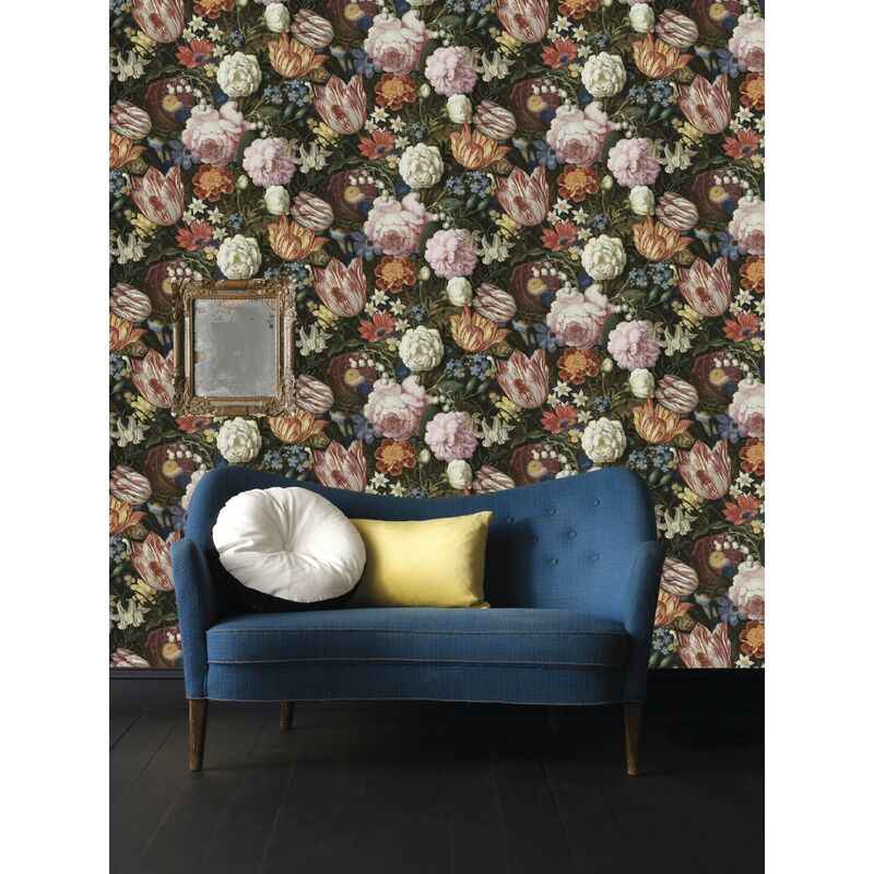WOW - Papier peint intissé Flower Master Baroque 1005 x 52cm Multicolore