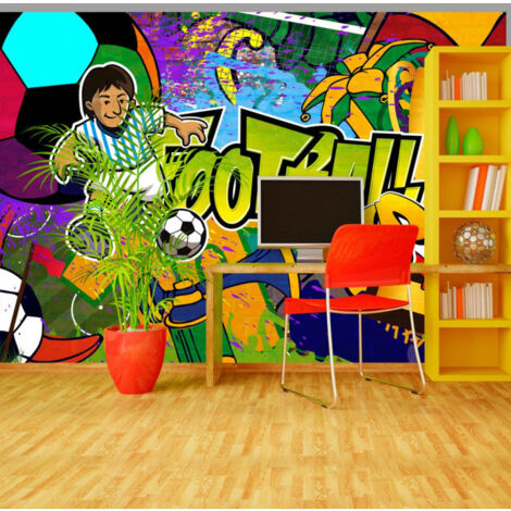 Papier Peint "Football Cup" 105 x 150 cm