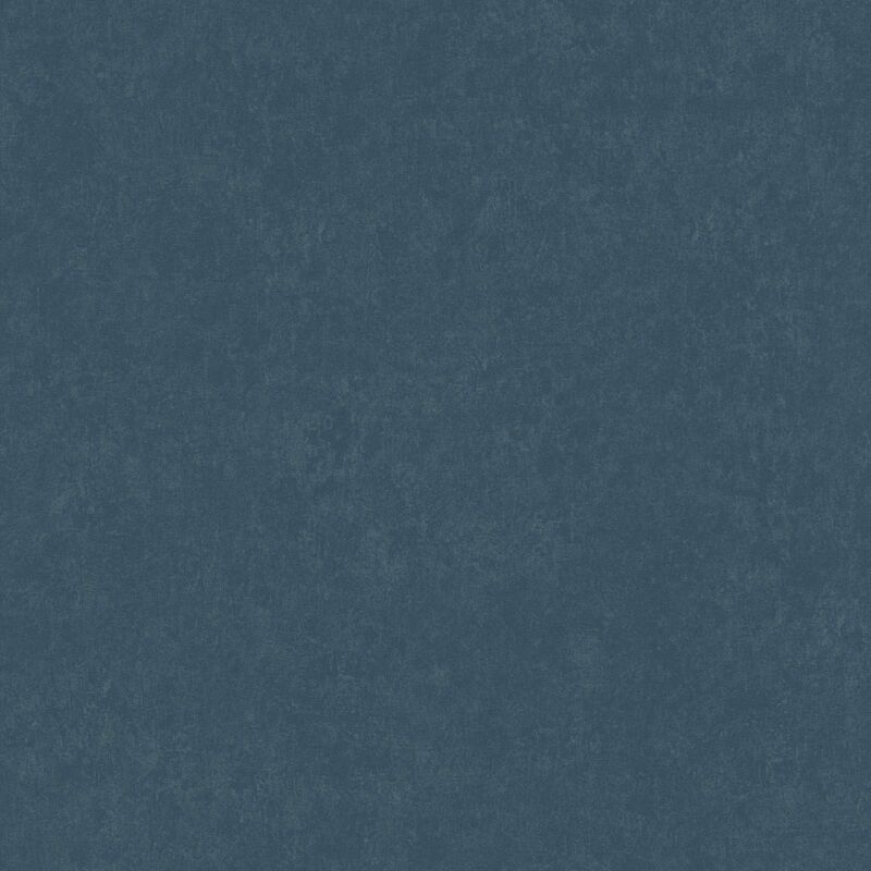 Papier peint intissé bleu pétrole Tapisserie unie style classique Papier peint bleu foncé contemporain idéal pour bureau
