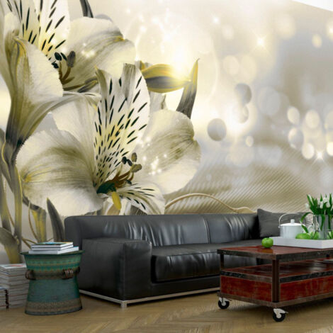 Papier Peint "Green Daybreak" 70 x 100 cm