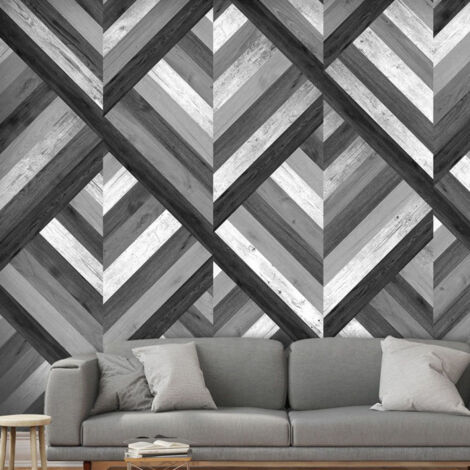 Papier Peint "Grey Maze" 50x1000cm