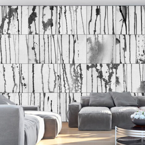 Papier Peint "Grey Torrents" 50x1000cm