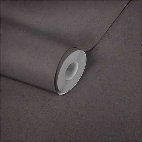 Papier peint gris anthracite uni pour salon moderne Tapisserie grise pour chambre adulte Papiers peints pour cuisine