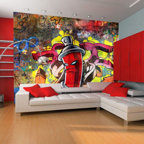 Papier Peint II "Graffiti Monster" 193 x 250 cm