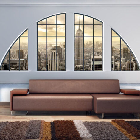 Papier Peint "Illuminations Empire State Building" 140 x 200 cm