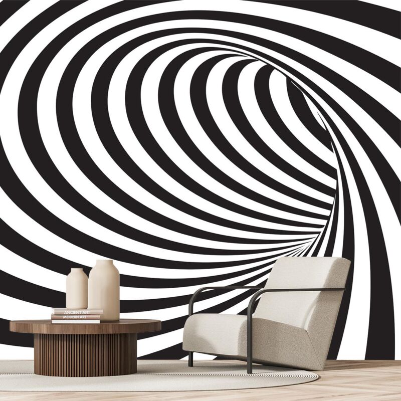 Papier peint illusion 3d