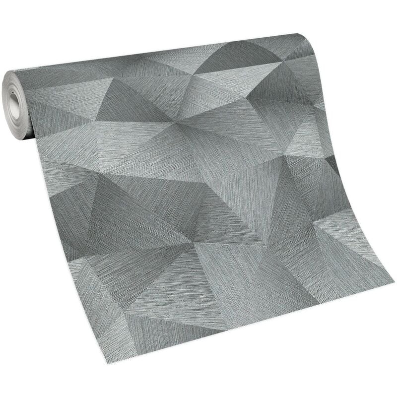 Papier peint imitation bois gris salle de bain Tapisserie moderne bois gris cuisine & salon Papier peint intissé chambre & couloir