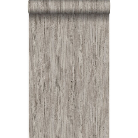 papier peint imitation bois marron clair - Origin Wallcoverings