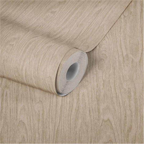 Papier peint imitation bois marron gris Tapisserie effet bois pour bureau moderne Papiers peints pour chambre adulte